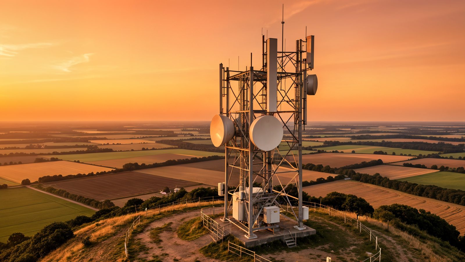 Torre de enlace rural